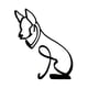 thumbnail image 4 of Escultura abstracta de perros, estatuas de animales de estilo norte europeo, figuras artesanales mi, 4 of 6