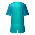 thumbnail image 5 of Hiijoy Toddler Girls Tie Dye Outfits Short Sleeve T Shirt Shorts Clothes Set, Sizes 4-5T, 5 of 5