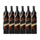 thumbnail image 1 of Caja de 12 Whisky Johnnie Walker Blend Double Black 750 ml, 1 of 3