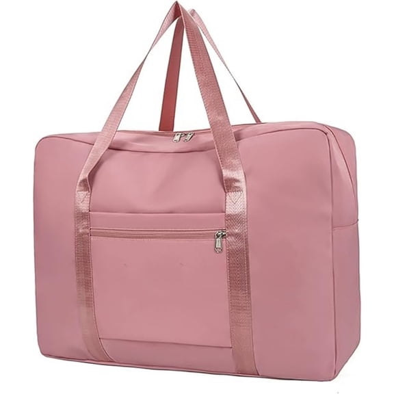 Travel Duffel Bag, for Personal Item Bag 18x14x8 Frontier Airlines Carry on Luggage Bag, Weekender Bag for Women and Men (Pink)
