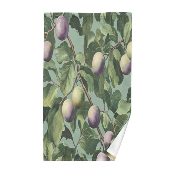 Pure Cotton Face Towel 16x28 Inches Hand Towel Bath Towel Hand Bath Towels Soft Good Water Absorption for Washing Face Wiping Face Colored Plum