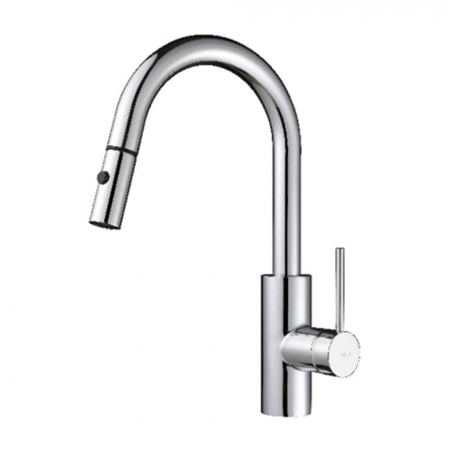 Kraus Kpf 2620ch Mateo Single Lever Pull Down Kitchen Faucet Chrome