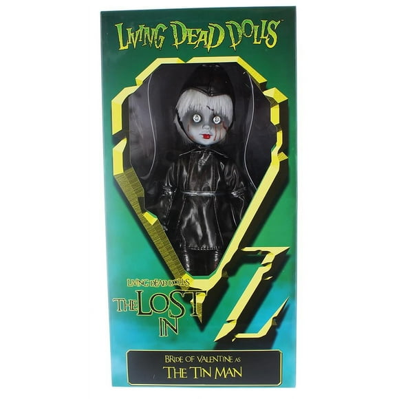 Mezco Living Dead Dolls The Lost In Oz Bride of Valentine As The Tin Man Doll