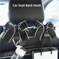 thumbnail image 2 of 1pcs/2pcs Car Seat Back Hooks Creative Cute Bow Hooks Rear Seat Invisible Multifunctional Small Hooks, 2 of 6