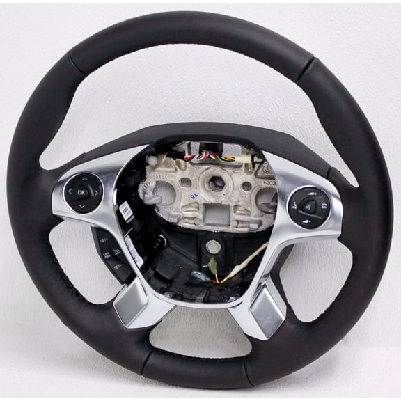 CK4Z-3600-KB Pumice Leather Steering Wheel for Ford Transit 150, 250, 350
