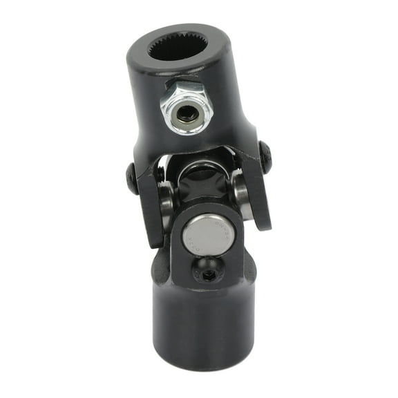 ECCPP Black 5/8"-36 Spline X 3/4" Round Single Universal Steering U-Joint Shaft