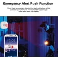 thumbnail image 3 of Pir Motion Detector Wifi, Wireless Passive Infrared Detector, Security Burglar Alarm Sensor, Tuya App Control, Compatible With Ifttt 、 Smart Home, 3 of 7