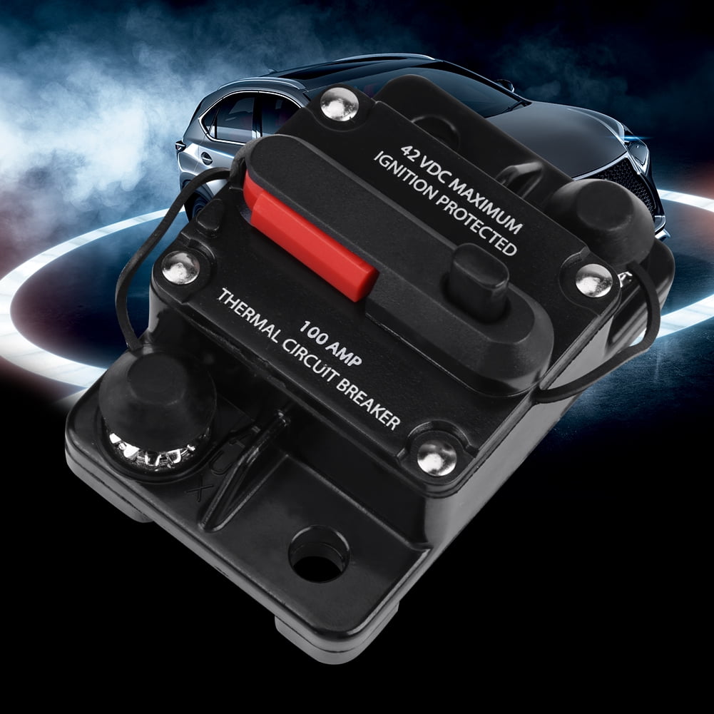150A 50A//150A//200A//250A Car Inline Manual Reset Circuit Breaker Fuse Power Protection DC12V-24V
