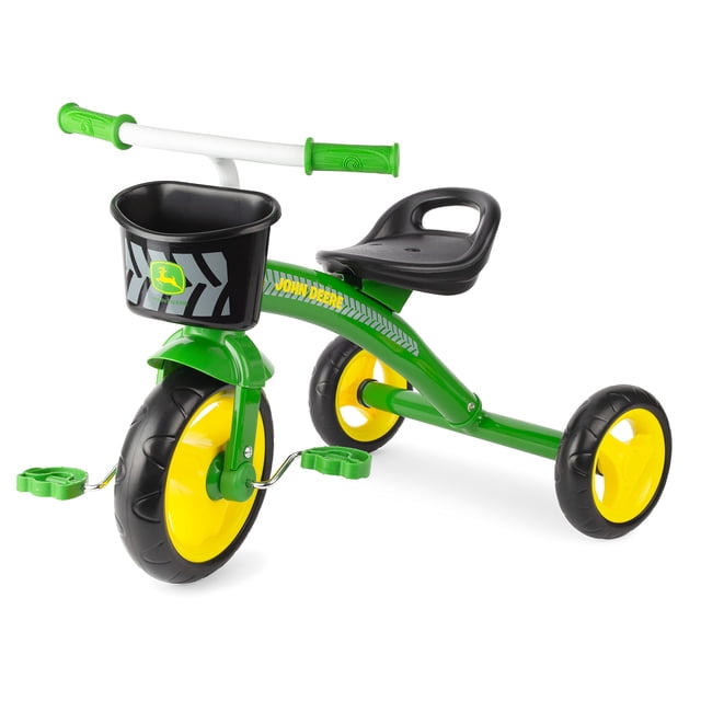 Triciclo John Deere Heavy Duty para niños de 2 años en adelante