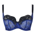 thumbnail image 3 of Panache Nina Balcony Underwire Bra (10941),30F,Blue Bows, 3 of 5