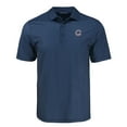 thumbnail image 2 of Men's Cutter & Buck Navy Chicago Cubs Big & Tall Pike Eco Shadow Check Print Polo, 2 of 3