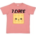 thumbnail image 3 of Inktastic Waffle Lover I Love Waffles Boys or Girls Toddler T-Shirt, 3 of 5