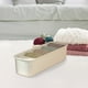 thumbnail image 1 of Organizador de cajones con 5 compartimentos para calcetines, ropa interior y corbatas | Caja de almacenamiento para armario y cómoda que ahorra espacio | Rosa, verde y blanco | Organizador de, 1 of 4