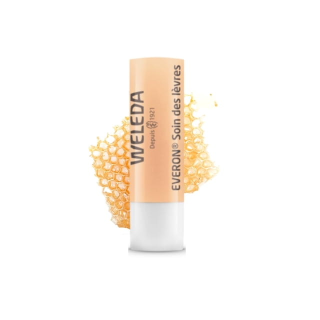 Bálsamo labial Weleda Everon 5 ml hidrata y protege los labios secos