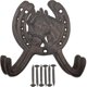 thumbnail image 1 of Perchero TIHOOD rústico con forma de cabeza de caballo 2 ganchos, 1 of 4