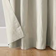 thumbnail image 4 of Archaeo Washed Cotton Twist Tab Curtain 52"" x 95"" Oatmeal, 4 of 5
