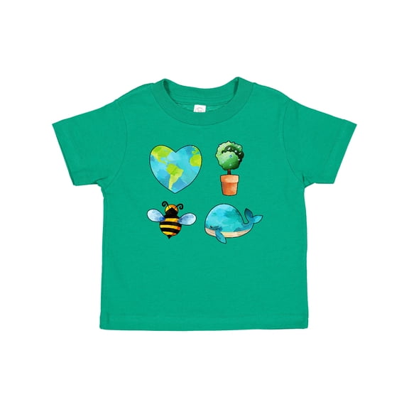 Inktastic Earth Day Plant a Tree Save the Bees Save the Seas Love Your Mother Boys or Girls Baby T-Shirt