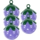 thumbnail image 2 of 5 piezas de collar de mascotas Charmas de fresa Strawberry Pet Bells Pet Dog Collar Suministros Pendientes de bricolaje, 2 of 5