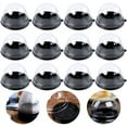 thumbnail image 4 of MINKUROW 200pcs Clear Plastic Mooncake Boxes Mini Cupcake Boxes Cookie Muffin Boxes with Dome Lids for Wedding Birthday Christmas Party Black, 4 of 8
