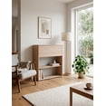 thumbnail image 1 of Librero Modular con Puerta, Estante Organizador Multifuncional, Mueble Minimalista con Almacenamiento Oculto para Sala, Oficina y Recámara., 1 of 5