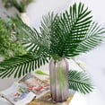 thumbnail image 5 of Cheers.US 12Pcs Artificial Tropical Palm Leaf Fake Green Plant for Home Living Room Decor, 5 of 7