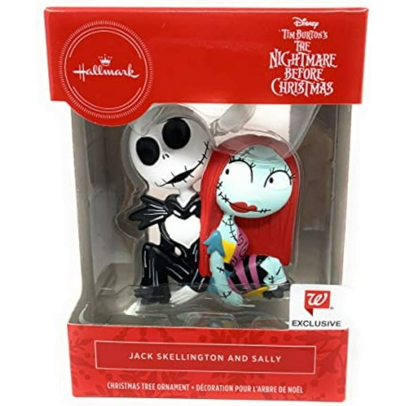 Hallmark - Disney Nightmare Before Christmas Jack Skellington & Sally 2019 Christmas Ornament 25 Years Together