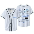 thumbnail image 5 of ENHYPEN Romance Untold Daydream Baseball Jacket Tee Unisex Short Sleeve T-Shirts, 5 of 9