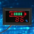 thumbnail image 4 of LED Battery Tester Digital Voltage Meter for Car Motorcycle Scooter Power Bank, Monitoring, 4 of 7