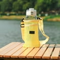thumbnail image 6 of Crossbody Water Cup Bag Light Weight Hiking Water Bottle Carriers with Adjustable Strap Water Bottle Sleeve Enduring, 6 of 20