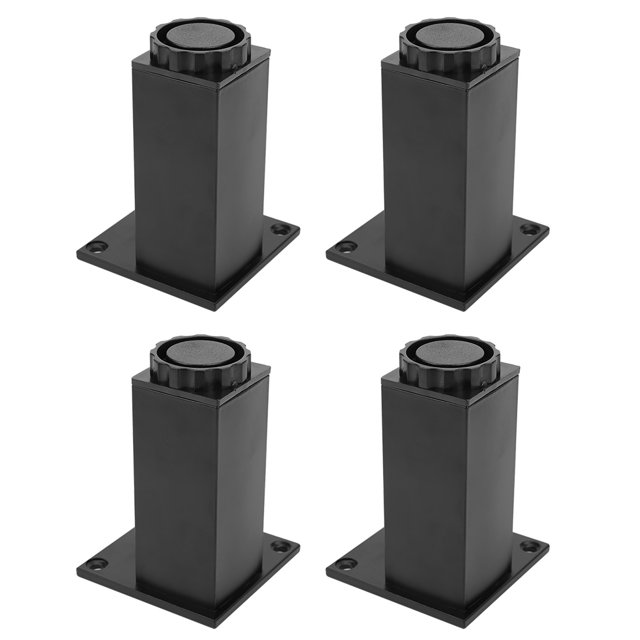 Soporte para sofá, 4 piezas de patas de sofá ajustables de aleación de aluminio con salida de alta intensidad