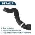 thumbnail image 6 of Unique Bargains Radiator Hose for Audi Q7 3.0L 2020-2025 Rubber 1 Pcs Water Pipe, 6 of 7