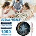 thumbnail image 3 of Casse-tête de 1000 Pcs Casse-Tête Rond pour Adultes et Adolescents Jouets Éducatifs Jeux de Casse-Tête, 3 of 7