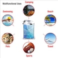 thumbnail image 6 of YFYANG Adult Microfiber Quick Dry Bath Towels, Blue Abstract Watercolor Texture Beach Towel, Home Camping Travel Essentials, 27.5" x 55", 6 of 9
