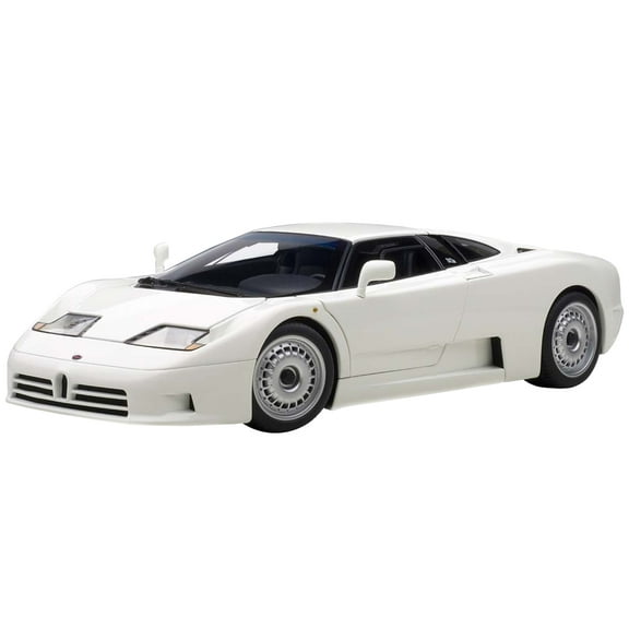 Bugatti EB110 GT White 1/18 Diecast Model Car by Autoart
