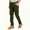 #Army Green, variant on DPTALR Men's Fashionable Solid-Color Loose Work Pants,Outdoor Casual Multi-Pocket Trousers with Button Details,Army Green,Big and Tall Men M