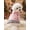 pink, variant on Plaid Grid Pattern Pet Shirt for Cats & Dogs, Soft Comfortable Dog & Cat Clothing, Lightweight Pet Apparel for Medium to Large Pets, Everyday Wear, Walking & Outdoor Use