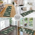 thumbnail image 6 of Yayeee Runner Rug for Bedroom 2'x6' Machine Washable Hallway Non Slip Mat, Beige Plants, 6 of 8