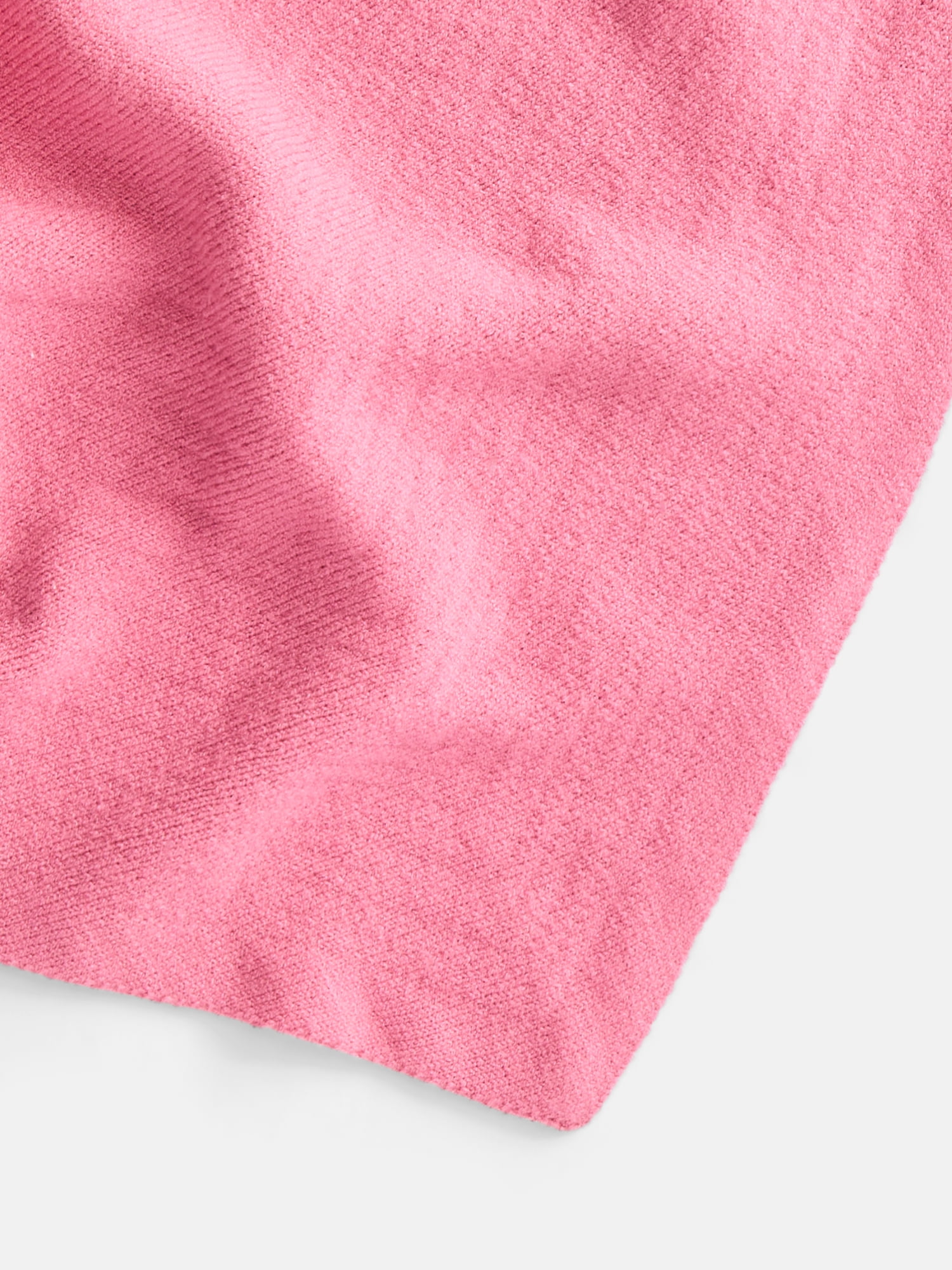 Scenario Women's Solid Knit Kite Scarf, Fanciful Pink
