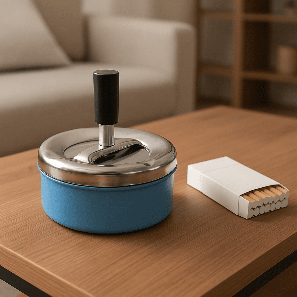 Dependable Industries 2-Pack Windproof Metal Retro Spinning