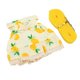 thumbnail image 5 of Conjunto de Correa para Vestido de Conejo, Estampado Lindo para Todas Las Estaciones, Correa de arnés para Mascotas pequeña y Suave y Ajustable para hámster, hurones, conejillos de Indias, M Ananas A, 5 of 12