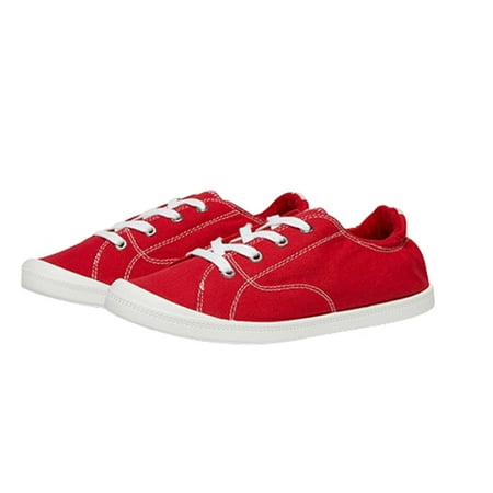 

Stamzod Summer Savings Clearance Cloth Shoes Women s Comfortable Soft Soled Casual Round Toe Shallow Canvas Shoes Red 36