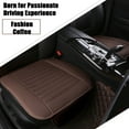 thumbnail image 5 of Staron under $5! Universal Car Front Seat Cover, Breathable Leather Pad Cushion for Vehicle Seats, Faux Leather Seat Protector for Car Truck SUV, 5 of 7