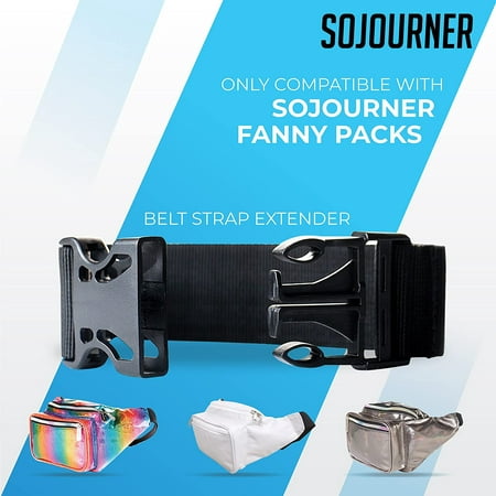 Fanny Pack Extender Belt Bag Adjustable Elastic Buckle Waist Extender - ONLY COMPATIBLE WITH SOJOURNER FANNY PACKS | Walmart Canada