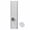 Gray-L, variant on Portable Air Conditioner Window Kit, Adjustable Gray Vent Cloth, Hose Opening, Hook Loop Tape, For Casement Sliding Windows, Easy Install