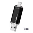 thumbnail image 3 of USB 3.0 unidad de Disco USB tipo C Negro 32GB Disco U doble conector, 3 of 6