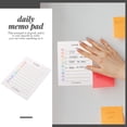 thumbnail image 2 of Shisuyan 3Pcs Household Memo Pads Convenient Writing Pads Multi-function To Do Pads Home Accessory, 2 of 9