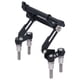 thumbnail image 1 of Soporte de navegación GPS ANGGREK para motocicleta acero inoxidable 304, 1 of 8