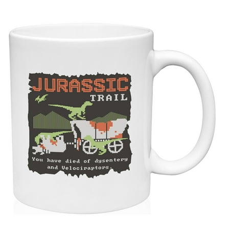 

Jurassic Trail Mug Ceramic Coffee Mug Funny Gift Cup