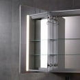 thumbnail image 5 of 24" x 32" Single Door LED Light Bluetooth Medicine Cabinet, 5 of 12