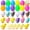 12 Wind-Up Toys, variant on Joyfy 48 Pcs Prefilled Easter Eggs with Toys (24 Bubble Wands and 24 Eggs),Bubble for Easter Basket Stuffers,Easter Baskets for Kids,Easter Eggs Hunt,Bubbles for Toddlers 1-3